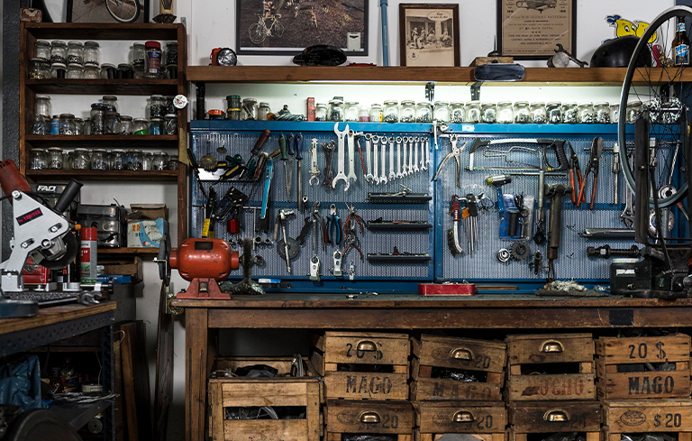 愛車を楽しむための秘密基地