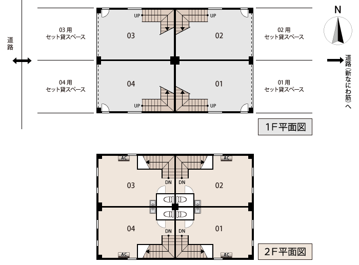 新北島１丁目ライゼホビー平面図