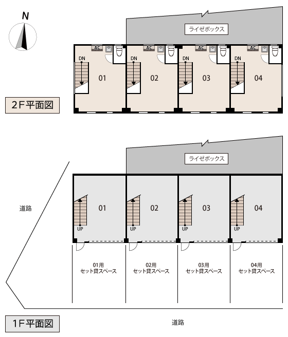 三津屋中ライゼホビー平面図