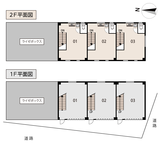 泉大津森町ライゼホビー平面図