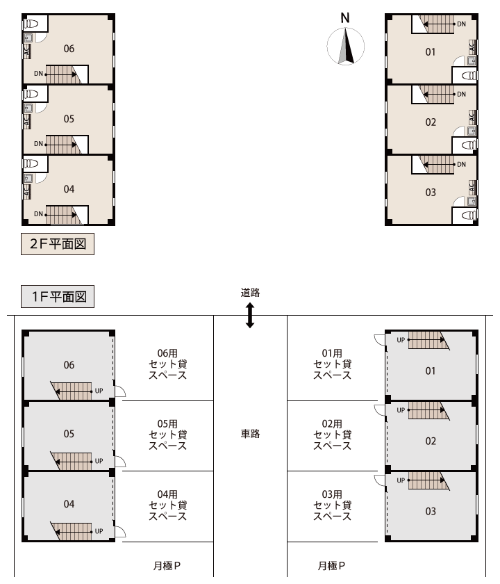 深阪矢谷ライゼホビー平面図