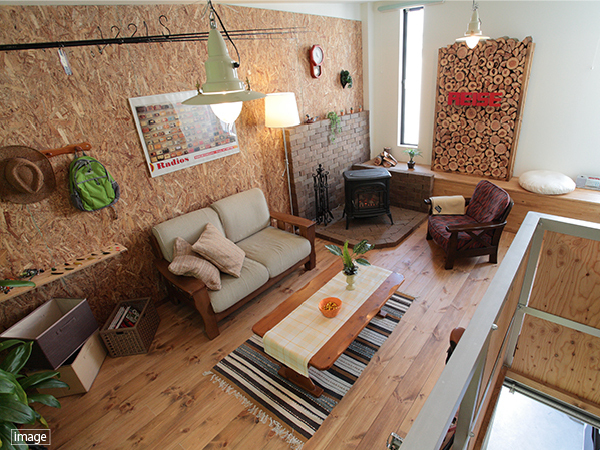 西宮笠屋町2ライゼホビーのメゾネットスペース