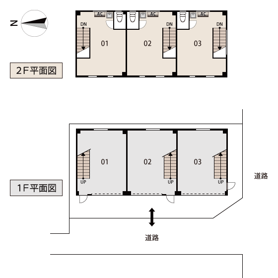 茨木大住町ライゼホビー平面図