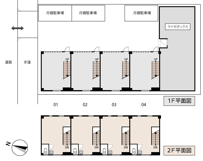 豊中緑丘ライゼホビー平面図