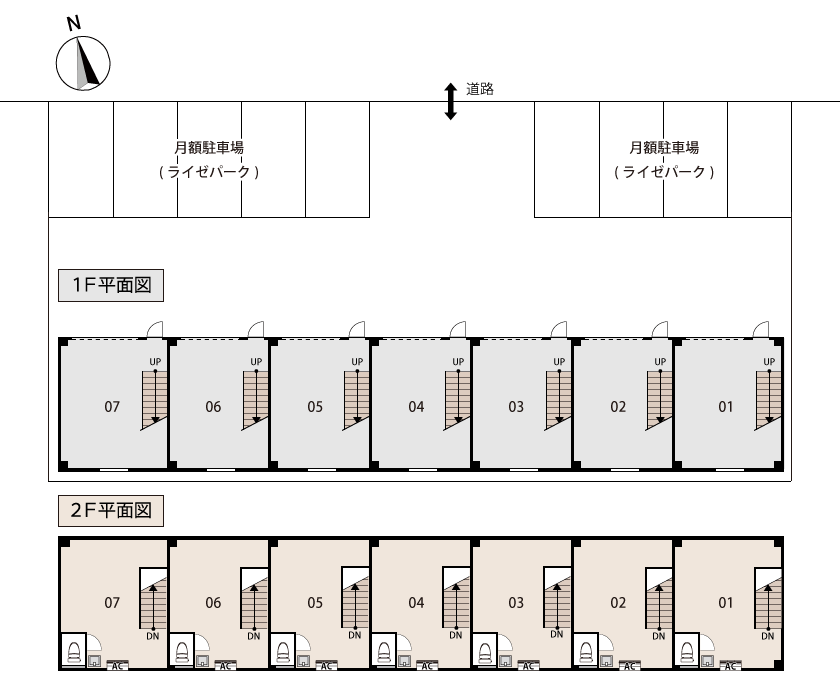 富松町ライゼホビー平面図