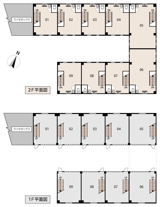 本山北町ライゼホビー平面図