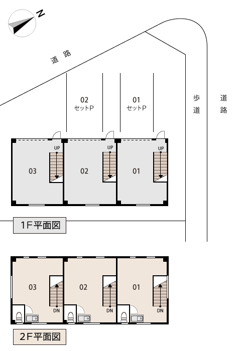 世田谷区鎌田ライゼホビー平面図