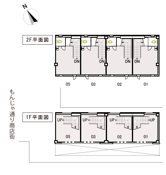 月島ライゼホビー平面図