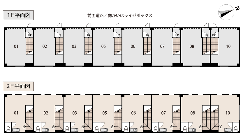 小平市小川町ライゼホビー平面図