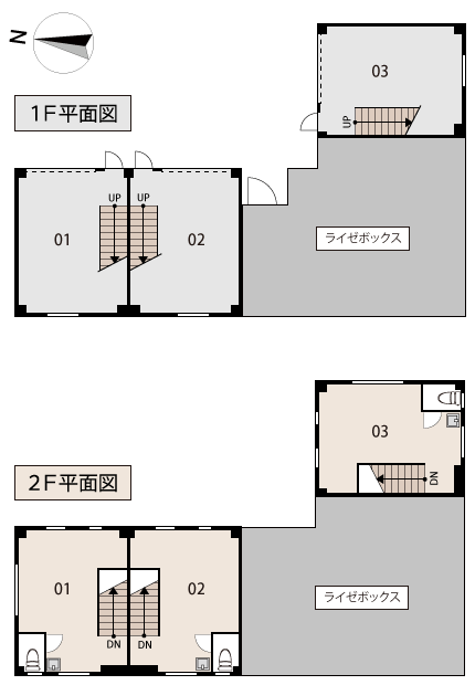 幸区下平間ライゼホビー平面図